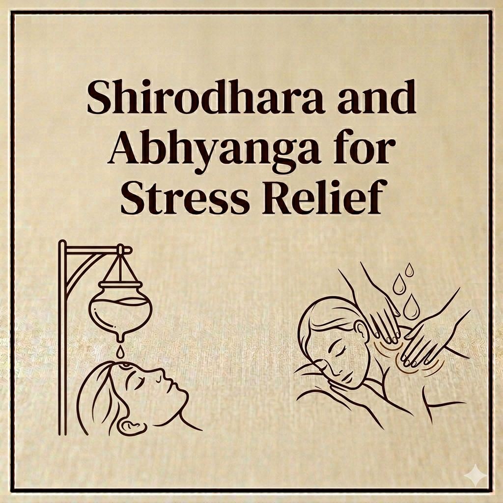 Role of Shirodhara and Abhyanga on serum cortisol in Anxiety – A case report