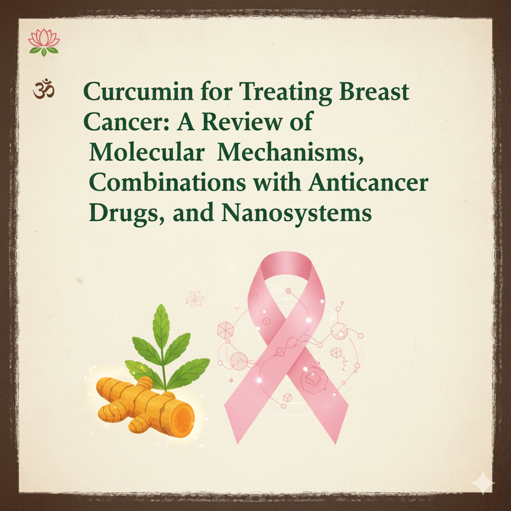 Curcumin for Treating Breast Cancer: A Review of Molecular Mechanisms, Combinations with Anticancer Drugs, and Nanosystems 