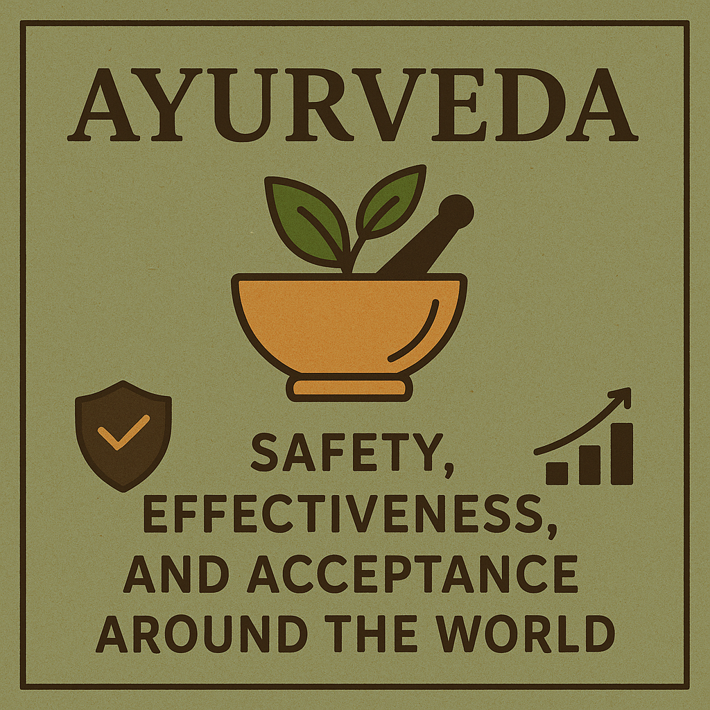 Ayurveda; safety, effectiveness, and acceptance around the world