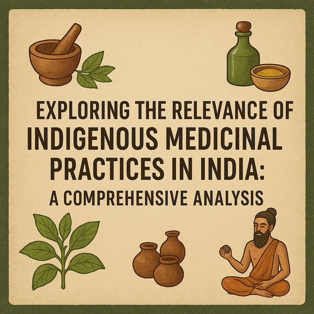 Exploring the Relevance of Indigenous Medicinal Practices in India: A Comprehensive Analysis