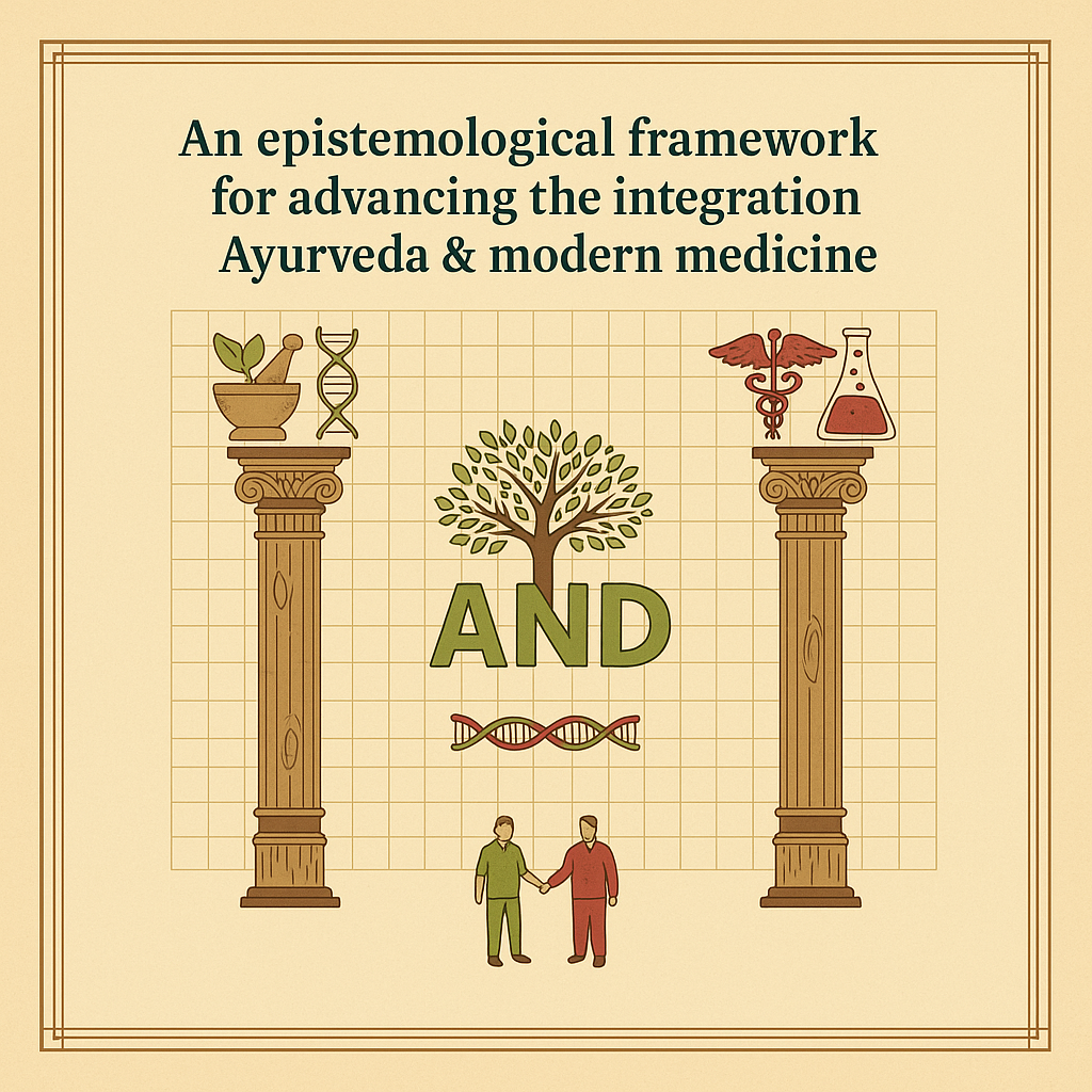 An epistemological framework for advancing the integration of Ayurveda & modern medicine