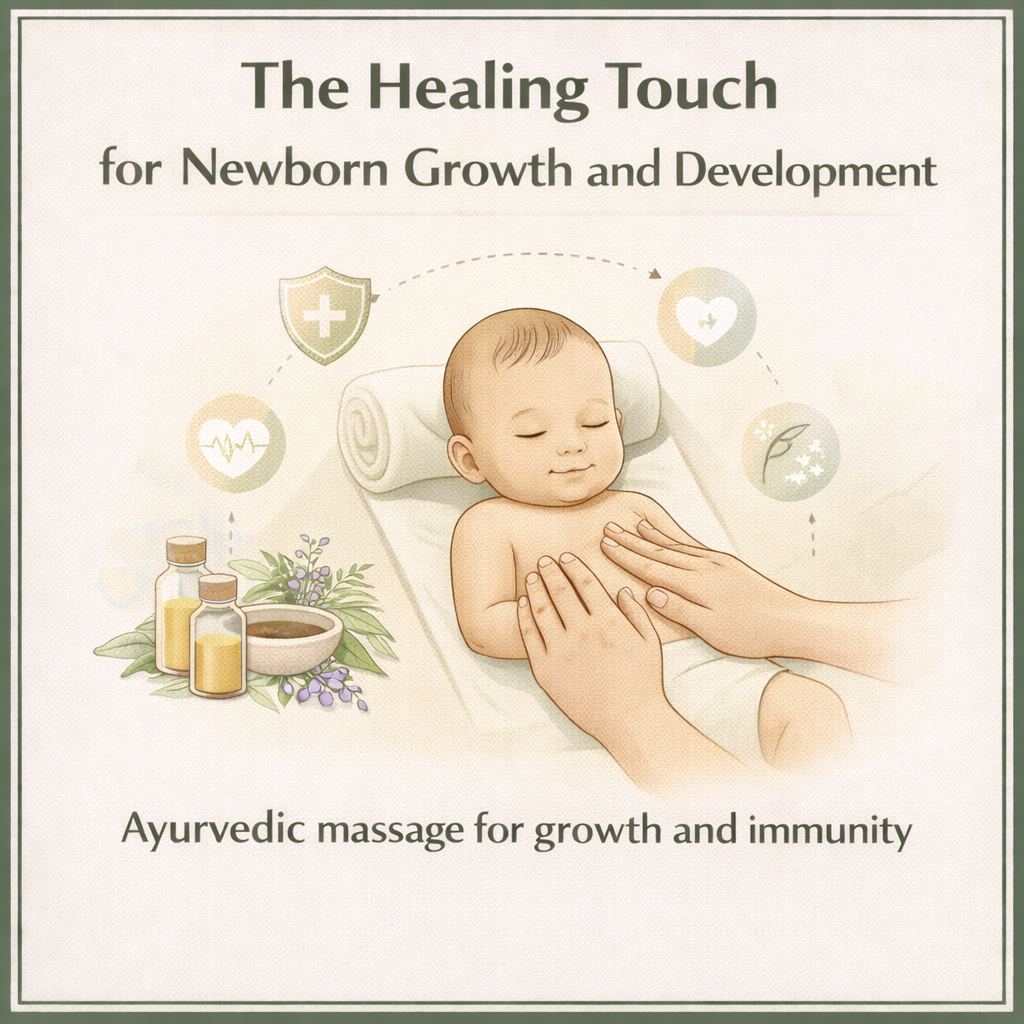 Abhyanga in Newborn Care: A Review of Ayurvedic Concepts and Contemporary Evidence on Neonatal Massage