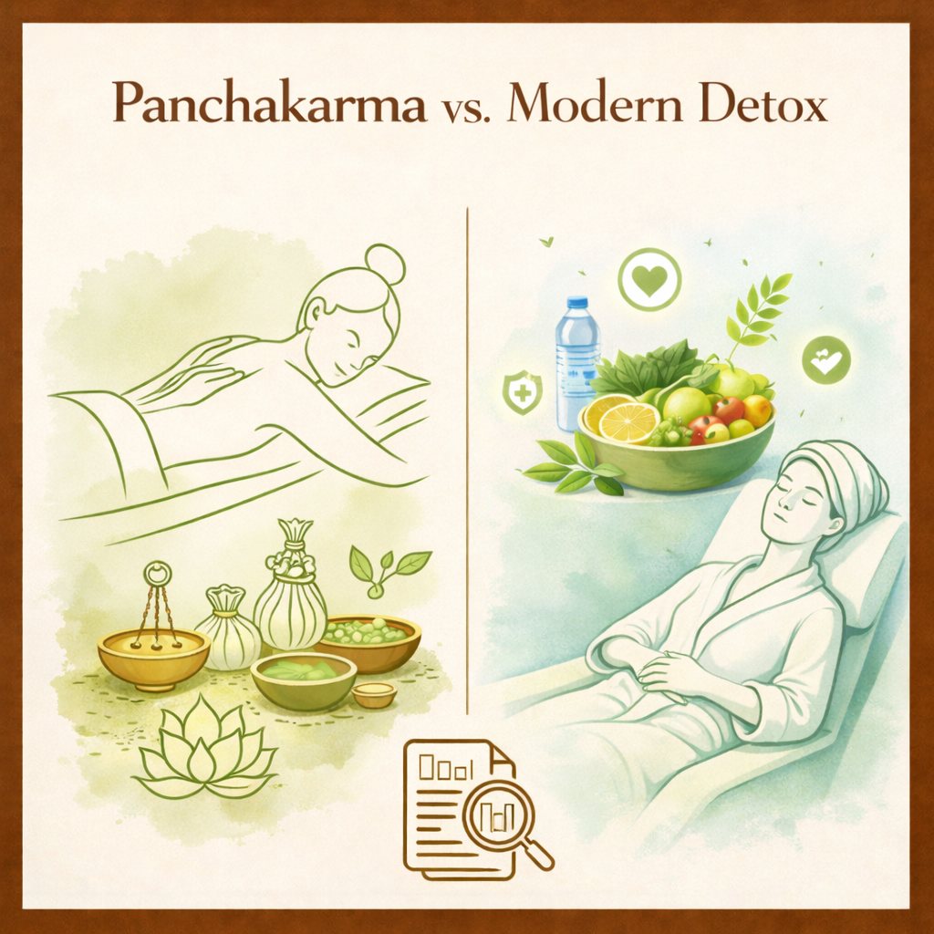 Detoxification and clinical recovery: a comparative case report of panchakarma and a modern wellness-based detox program