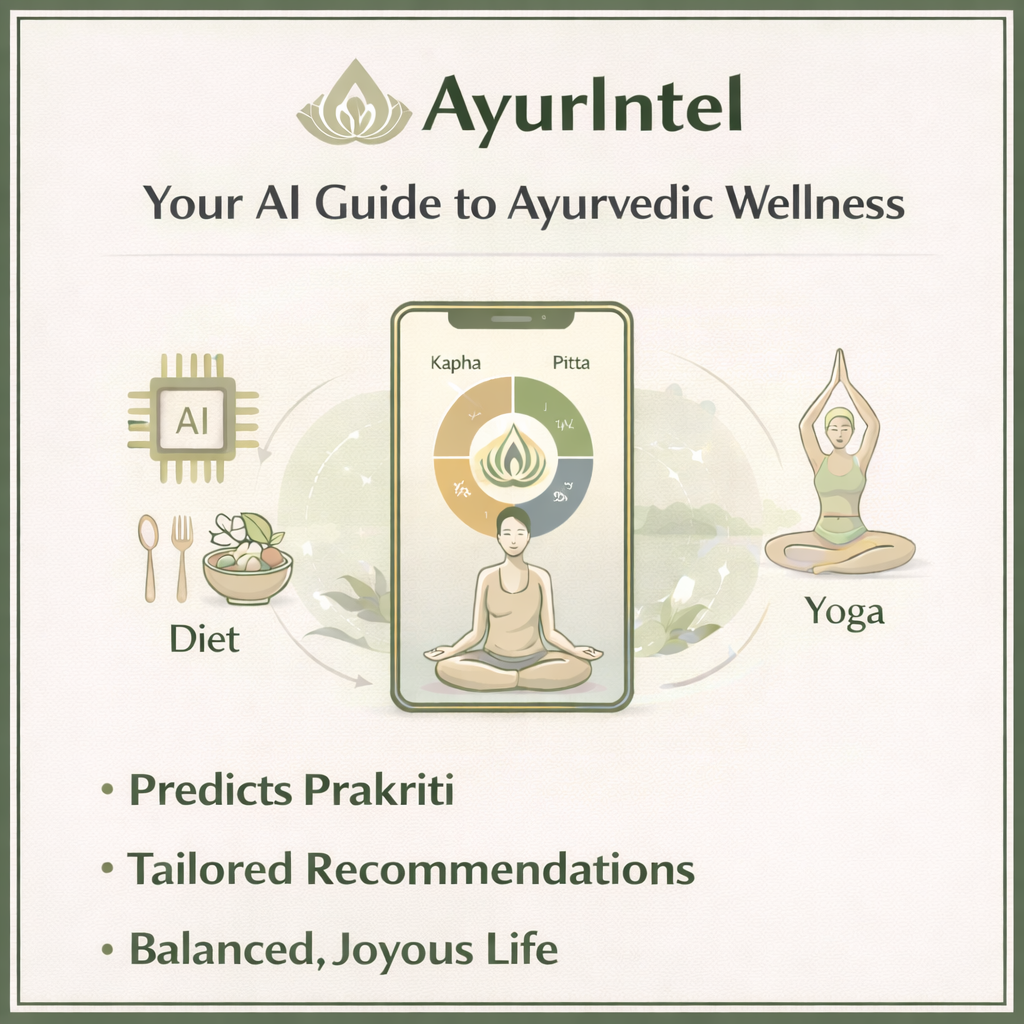 Ayur Intel: An Intelligent AI-Driven Ayurvedic Assistant for  Personalized Wellness Recommendation