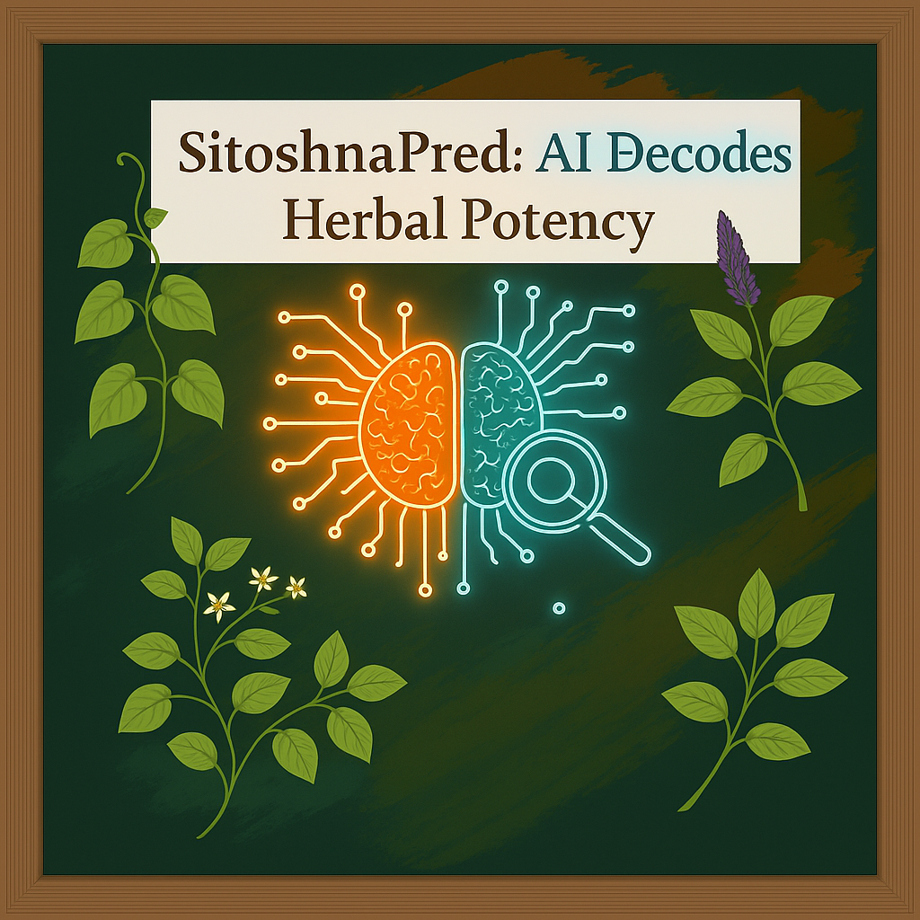 SitoshnaPred: Learning phytochemical descriptors to elucidate Ayurvedic herbal potency