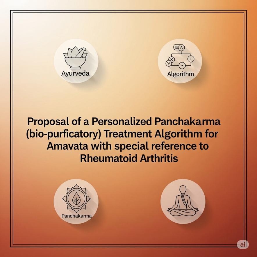 Proposal of a Personalized Panchakarma (bio-purificatory) treatment Algorithm for Amavata with special reference to Rheumatoid Arthritis