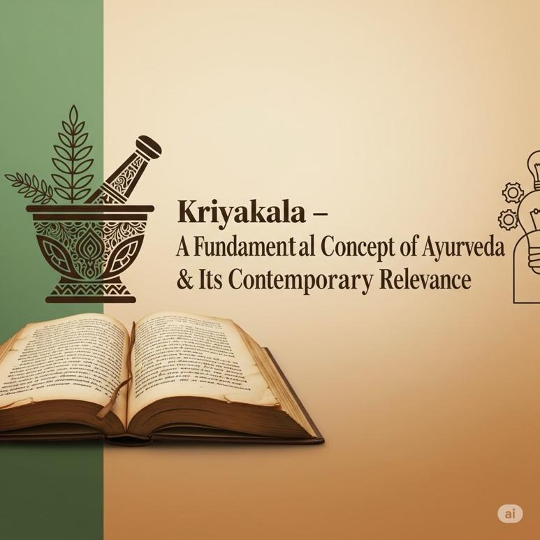 Kriyakala’ A Fundamental Concept of Ayurveda & Its Contemporary Relevance,  