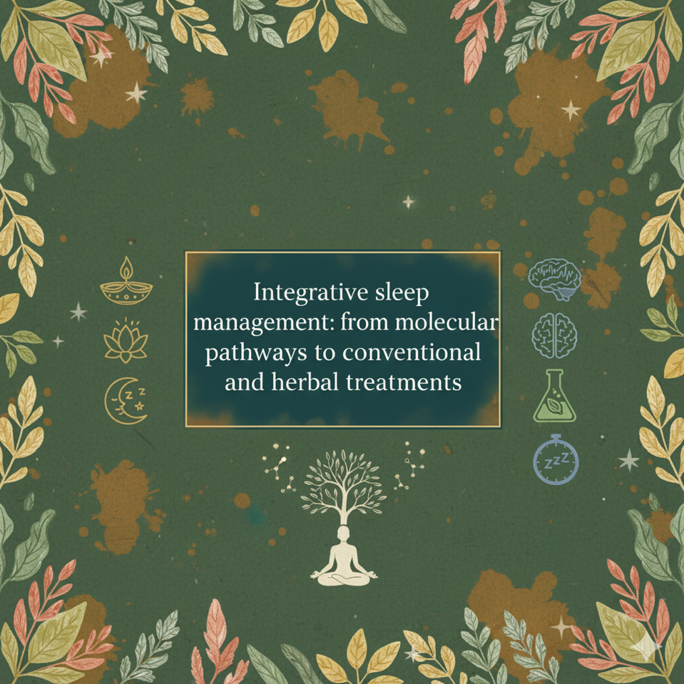 Integrative sleep management: from molecular pathways to conventional and herbal treatments
