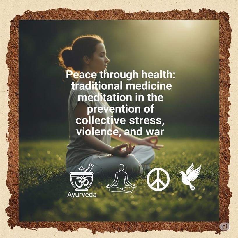 Peace through health: traditional medicine meditation in the prevention of collective stress, violence, and war 