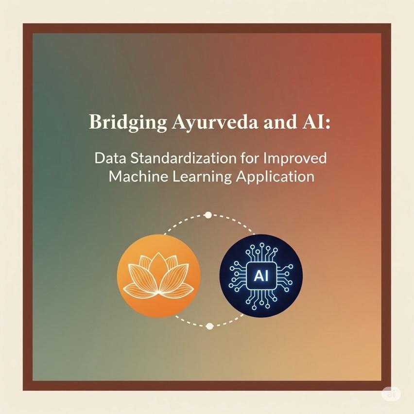 Bridging Ayurveda and AI: Data Standardization for Improved Machine Learning Application