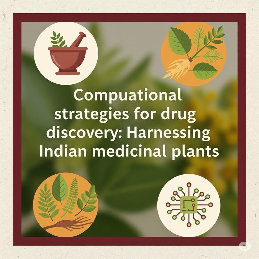 Computational strategies for drug discovery: Harnessing Indian medicinal plants
