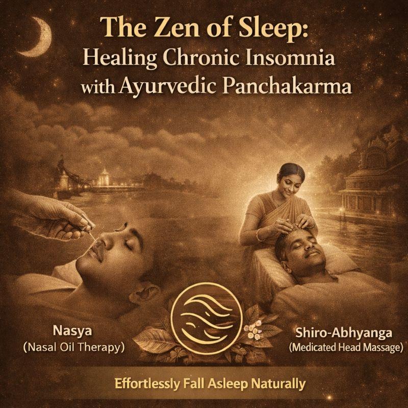 Ayurvedic Panchkarma Nasya Karma (Nasal Oil Medication) & Shiro-Abhyang (Medicated Oil Head Massage) In the Management of Insomnia (Anidra)