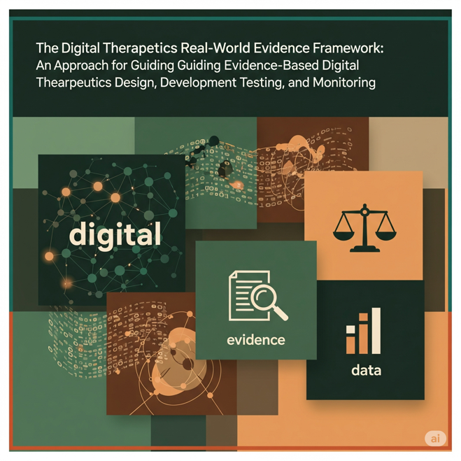 The Digital Therapeutics Real-World Evidence Framework: An Approach for Guiding Evidence-Based Digital Therapeutics Design, Development, Testing, and Monitoring