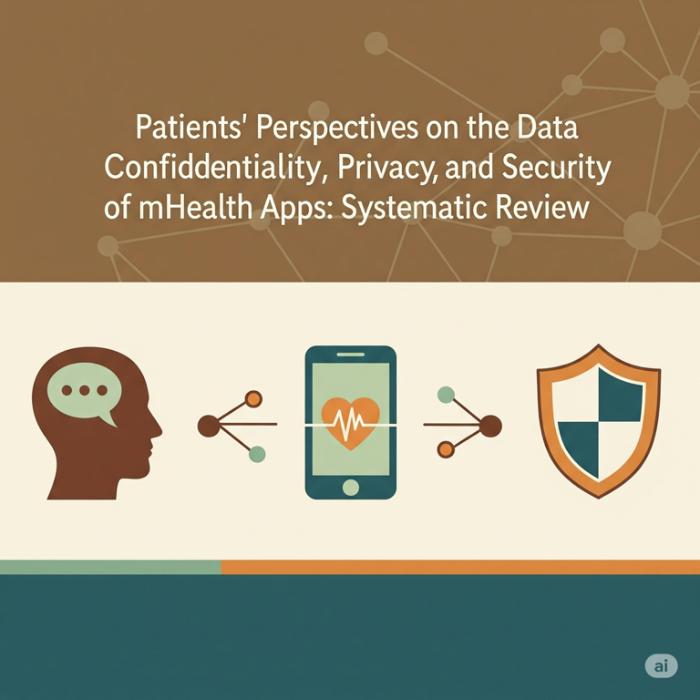 Patients’ Perspectives on the Data Confidentiality, Privacy, and Security of mHealth Apps: Systematic Review