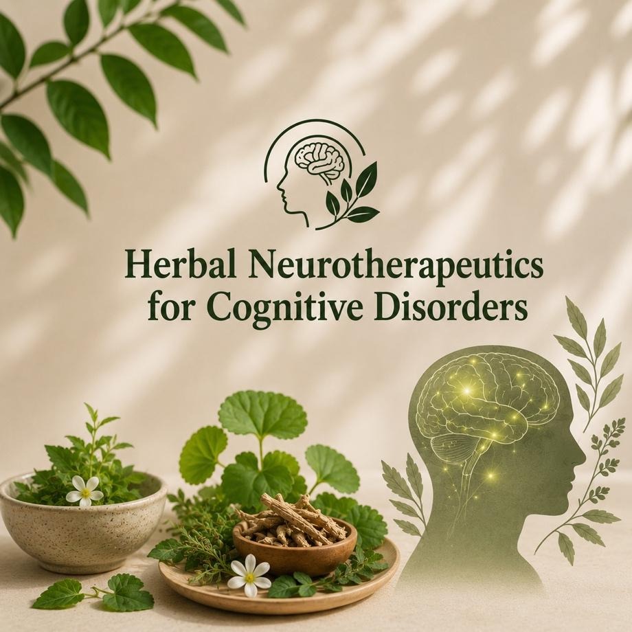 Herbal Neurotherapeutics for Cognitive Disorders: Integrative Mechanisms Linking Neurotransmitter Systems, Neurodegeneration, and the Gut-Brain Axis,  