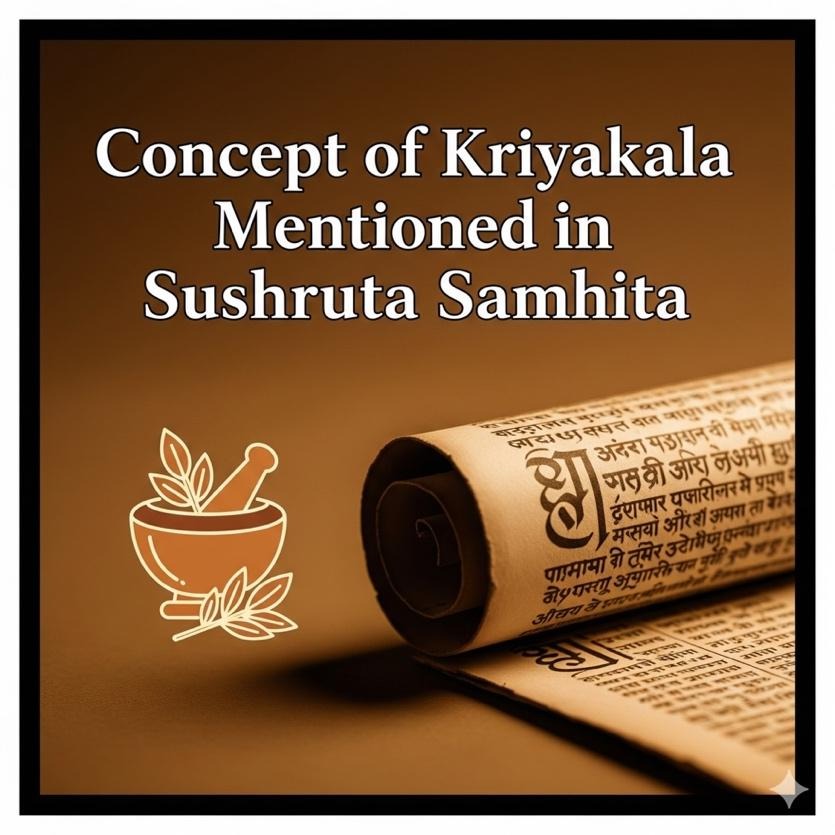 Concept of Kriyakala Mentioned in Sushruta Samhita