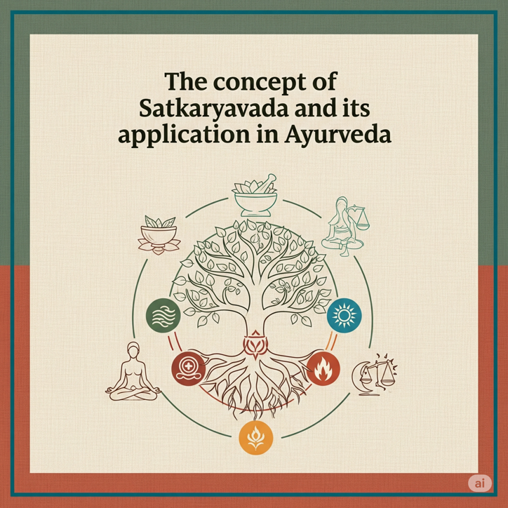 The concept of Satkaryavada and its application in Ayurveda