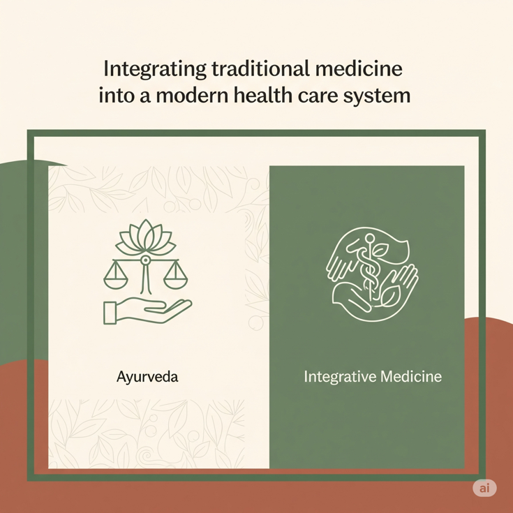 Integrating traditional medicine into a modern health care system