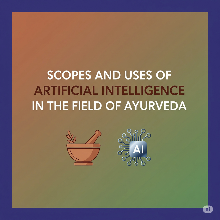 Scopes and Uses of Artificial Intelligence in the Field of Ayurveda: A Review Study