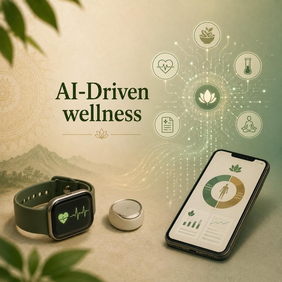 AI-Driven Digital Healthcare and Wellness System with Ayurveda