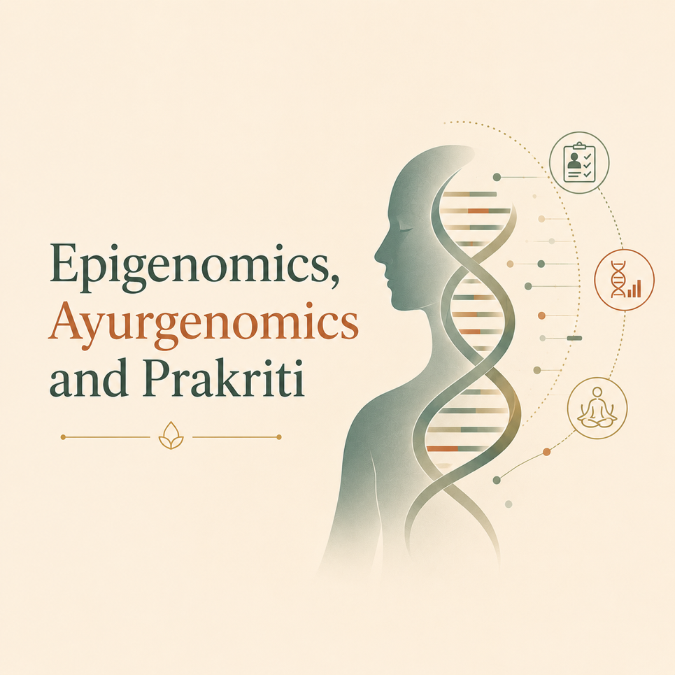 Epigenomics and Ayurgenomics: Molecular Analysis of Ayurvedic Prakriti in Personalized Healthcare