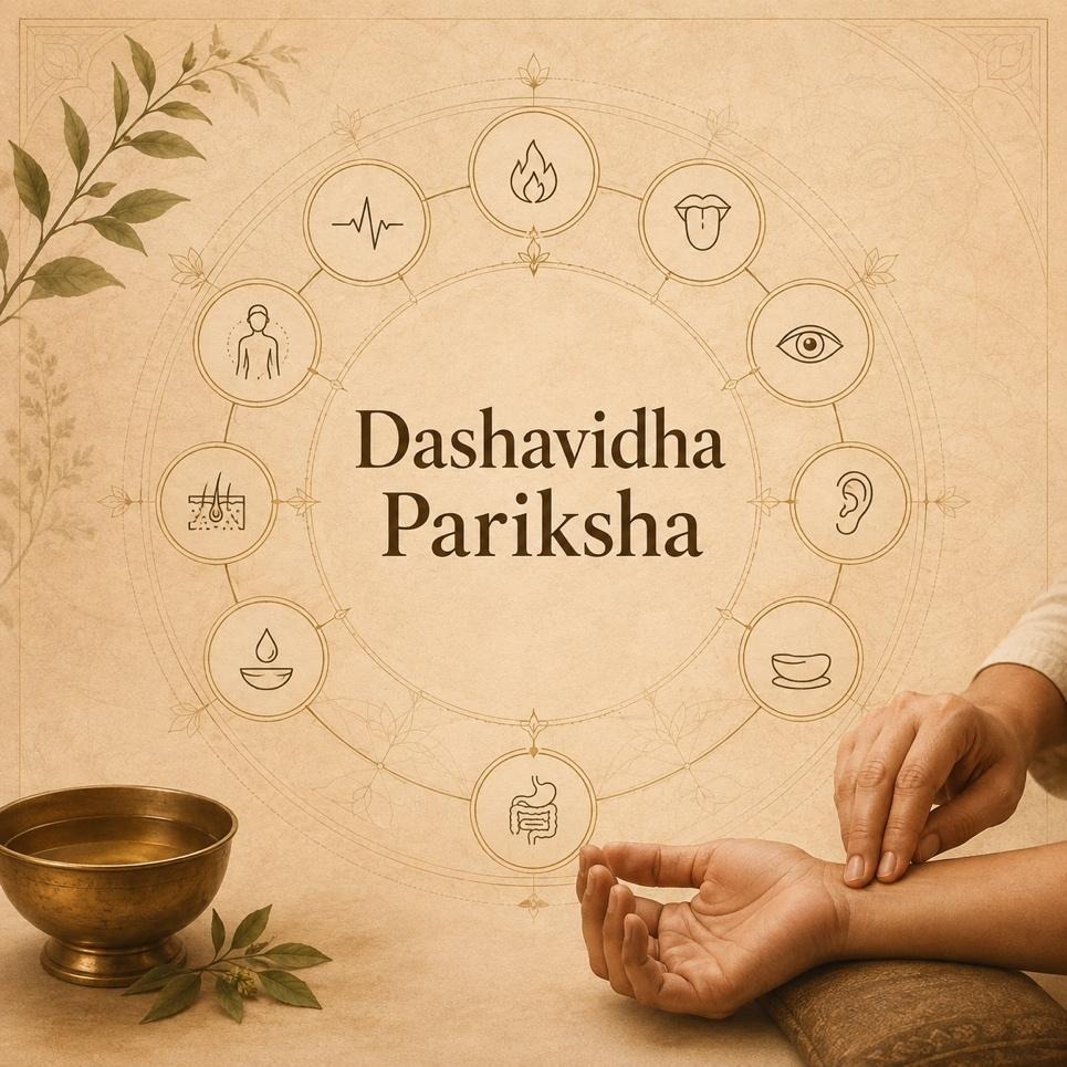 Dashavidha Pariksha – A Holistic Tenfold Diagnostic Model in Ayurvedic Clinical Practice