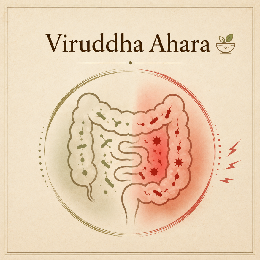 Viruddha Ahara: Classical Concepts, Modern Correlates and Toxicological Relevance 